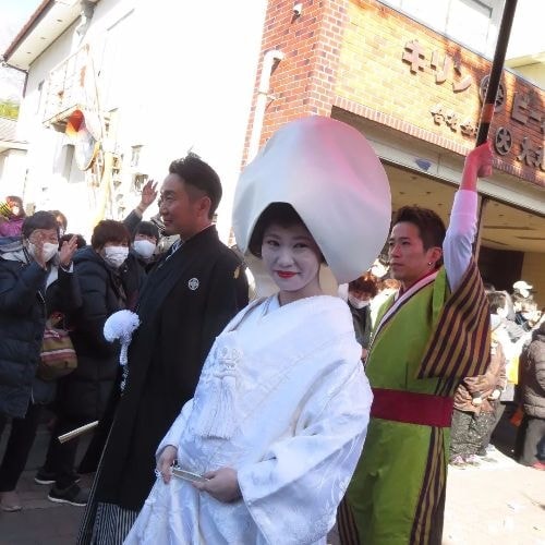 茨城・大子　花嫁行列　大子デパートフォトコンテスト