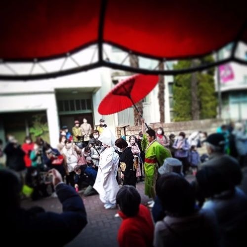 茨城・大子　花嫁行列　大子デパートフォトコンテスト