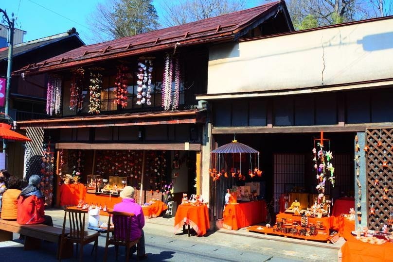 大子デパート　百段階段でひな祭り　フォトコンテスト