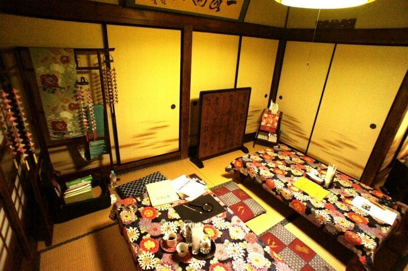 茨城・大子町で折り紙（origami）体験。一日カフェゆらぎ。外国人の方もぜひ。